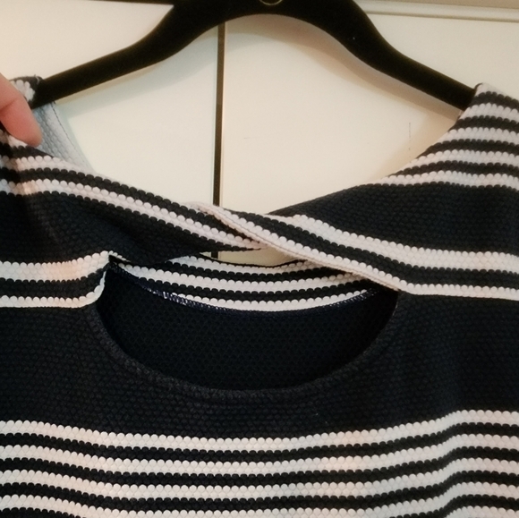 Lily Pulitzer Nautical Striped Bay Dress with Twist Back - Picture 5 of 14